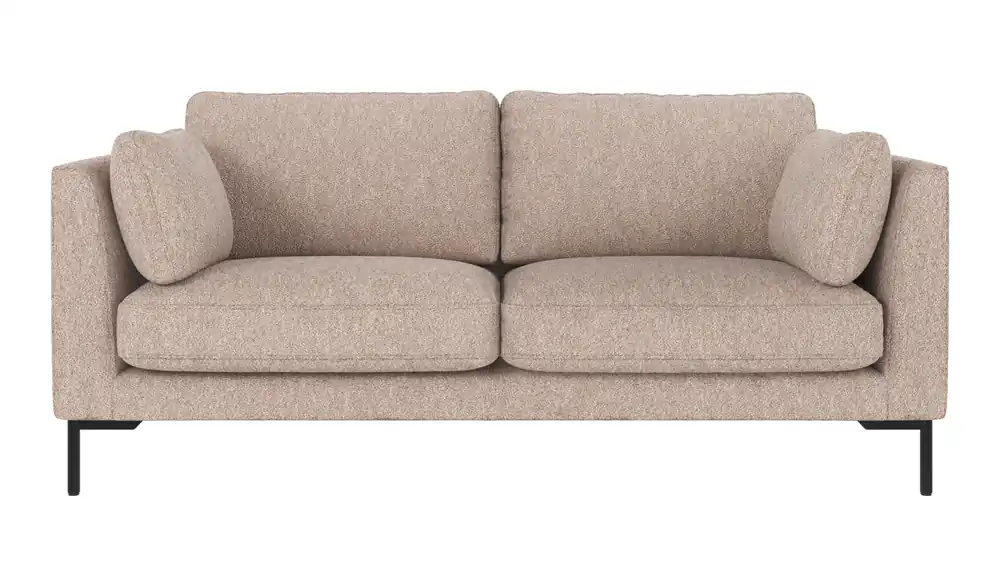 Extra rabatt Corwin 2,5-sitssoffa Ljusbeige/svart