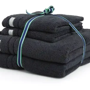 Organic Premium Handduk Anchor Grey 4-Pack Expressleverans